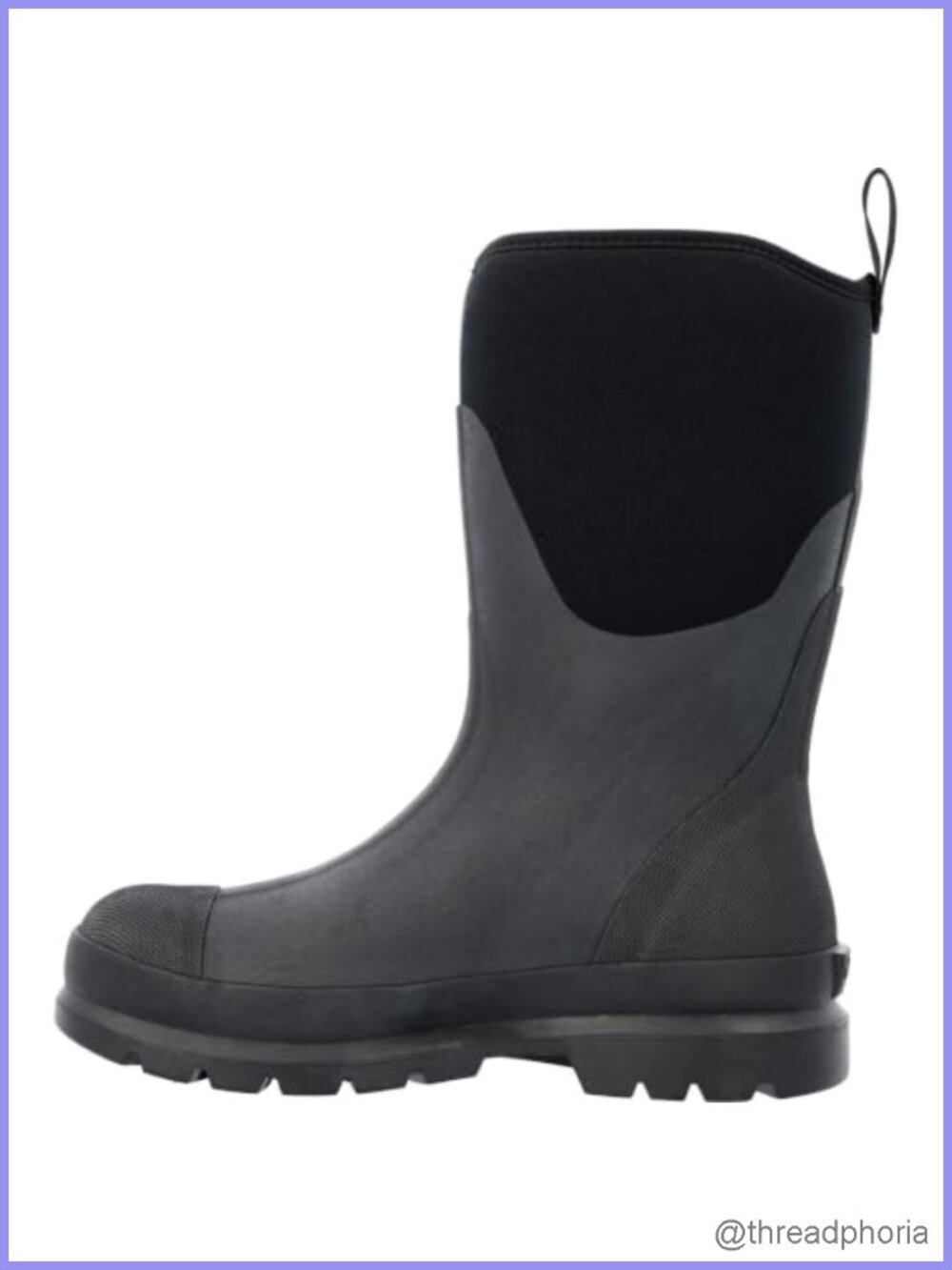 MUCK Chore Classic Mid Waterproof Rubber Work Boot